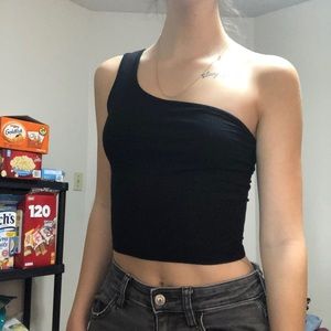 Garage Asymmetrical tank top